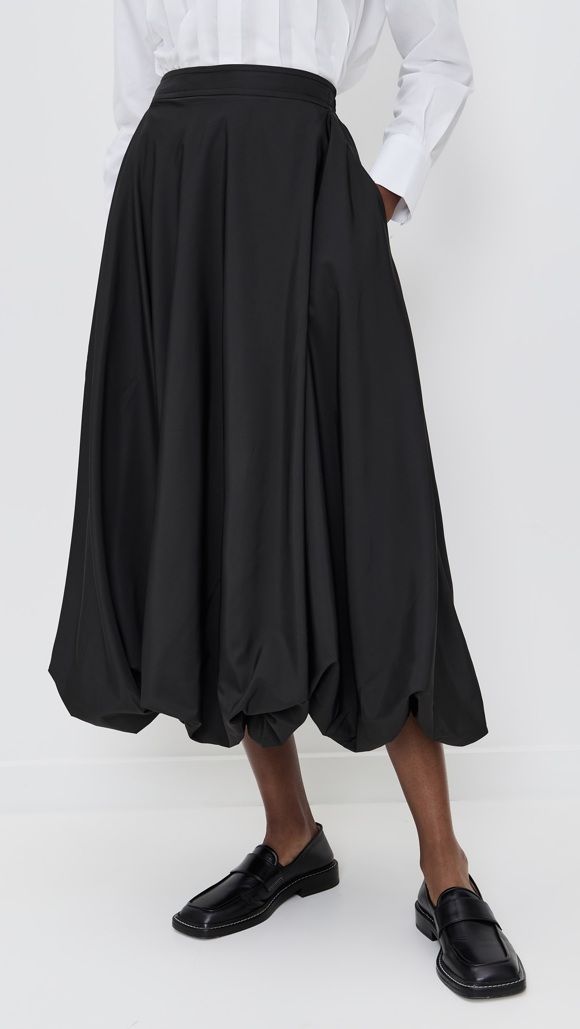 Poly Soft Bubble Skirt | Shopbop