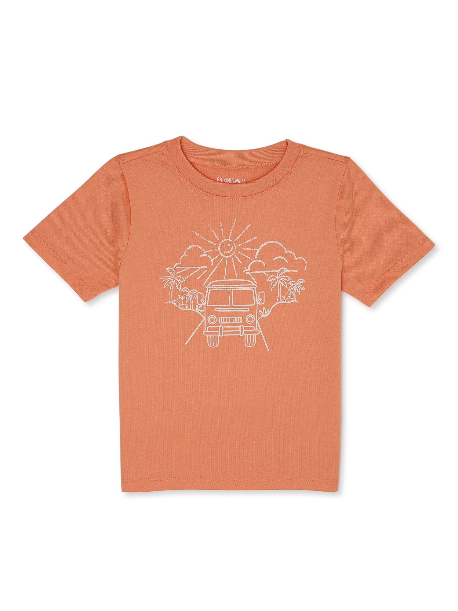Garanimals Toddler Boy Short Sleeve Graphic T-Shirt, Sizes 18M-5T - Walmart.com | Walmart (US)