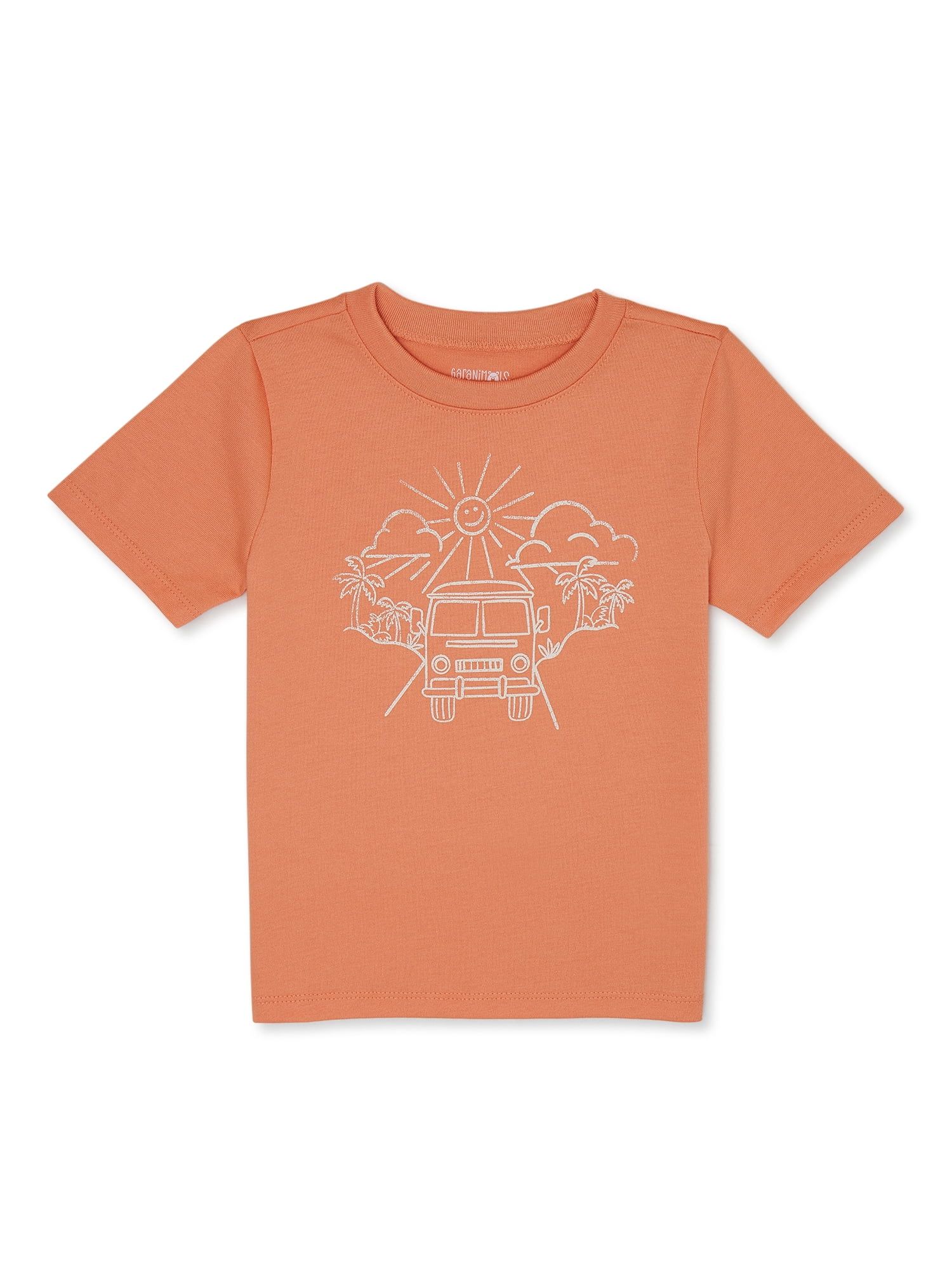 Garanimals Toddler Boy Short Sleeve Graphic T-Shirt, Sizes 18M-5T | Walmart (US)