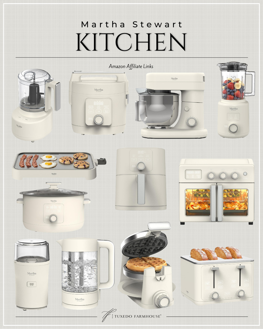 Elevated essentials for a beautifully functional kitchen 🤍

This collection blends thoughtful design with everyday performance—appliances that feel as refined as they are practical. Soft, neutral finishes create a cohesive look, bringing a sense of calm and order to the heart of your home.

From countertop staples to versatile cooking pieces, each item is designed to simplify your routine while maintaining a polished aesthetic. 

 #LTKSeasonal #LTKHome #LTKSaleAlert