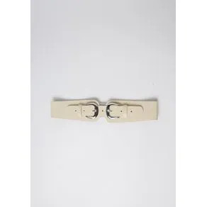 Cinto Cintura Fivela Dupla Branco PP | OffPremium (BR)