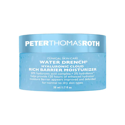 Water Drench® Hyaluronic Cloud Rich Barrier Moisturizer - Peter Thomas Roth | Sephora | Sephora (US)