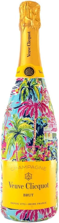 beaubottles Pink Key West Cottage Wrap for Champagne – Veuve Edition – Custom Wine Bottle Lab... | Amazon (US)