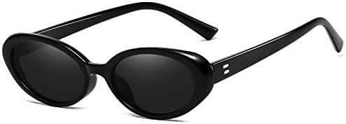 Verfimaci Retro Oval Sunglasses for Women Driving Fashion Cat Eye Glasses | Amazon (US)