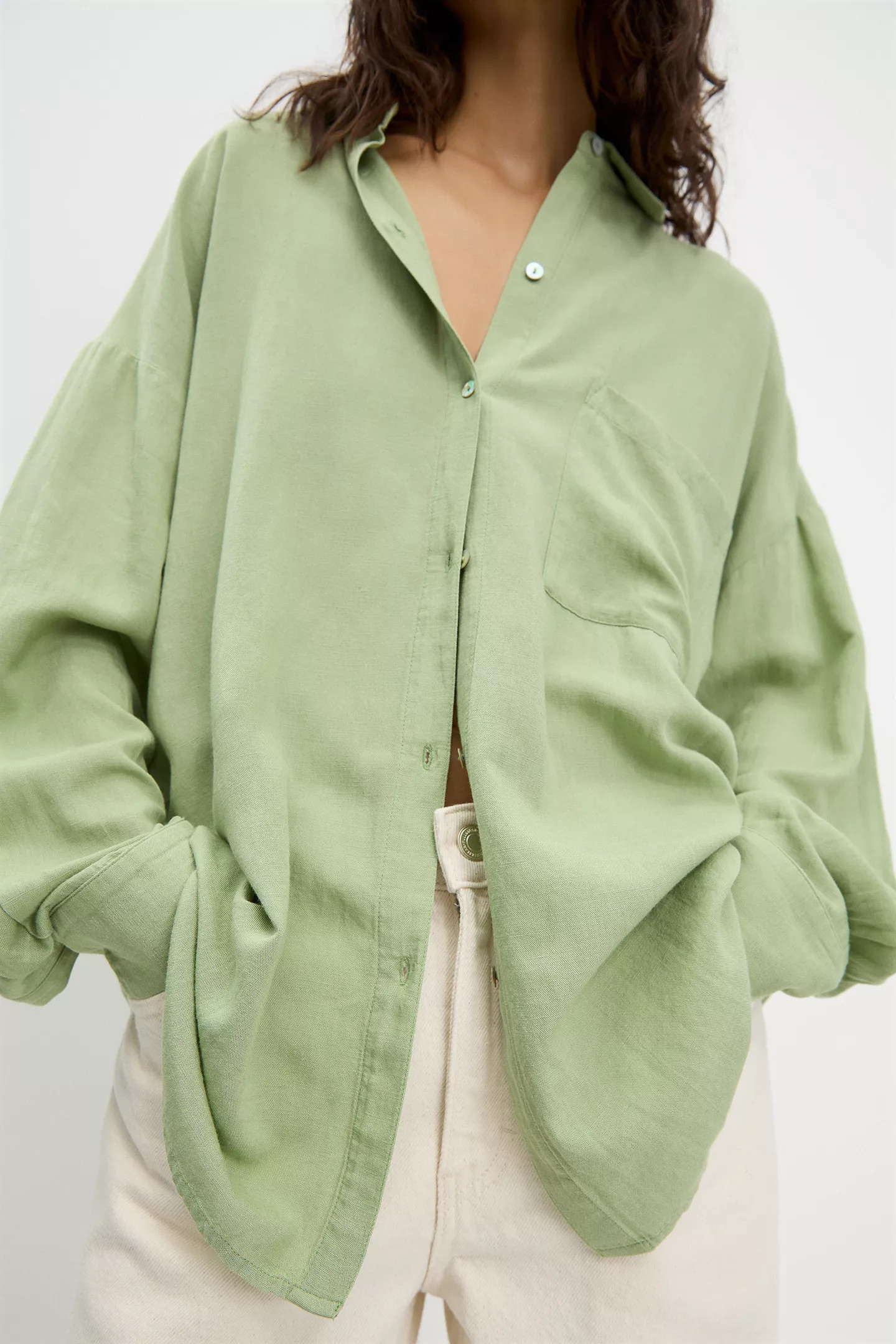 Rustic oversize shirt | PULL and BEAR UK