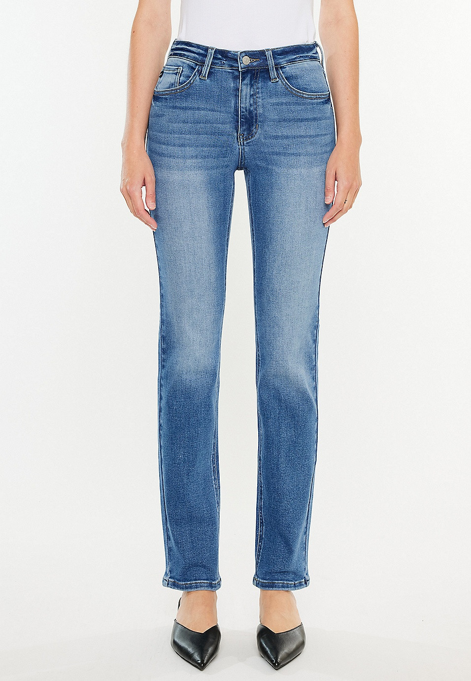 KanCan™ Essentials High Rise Straight Jean | Maurices