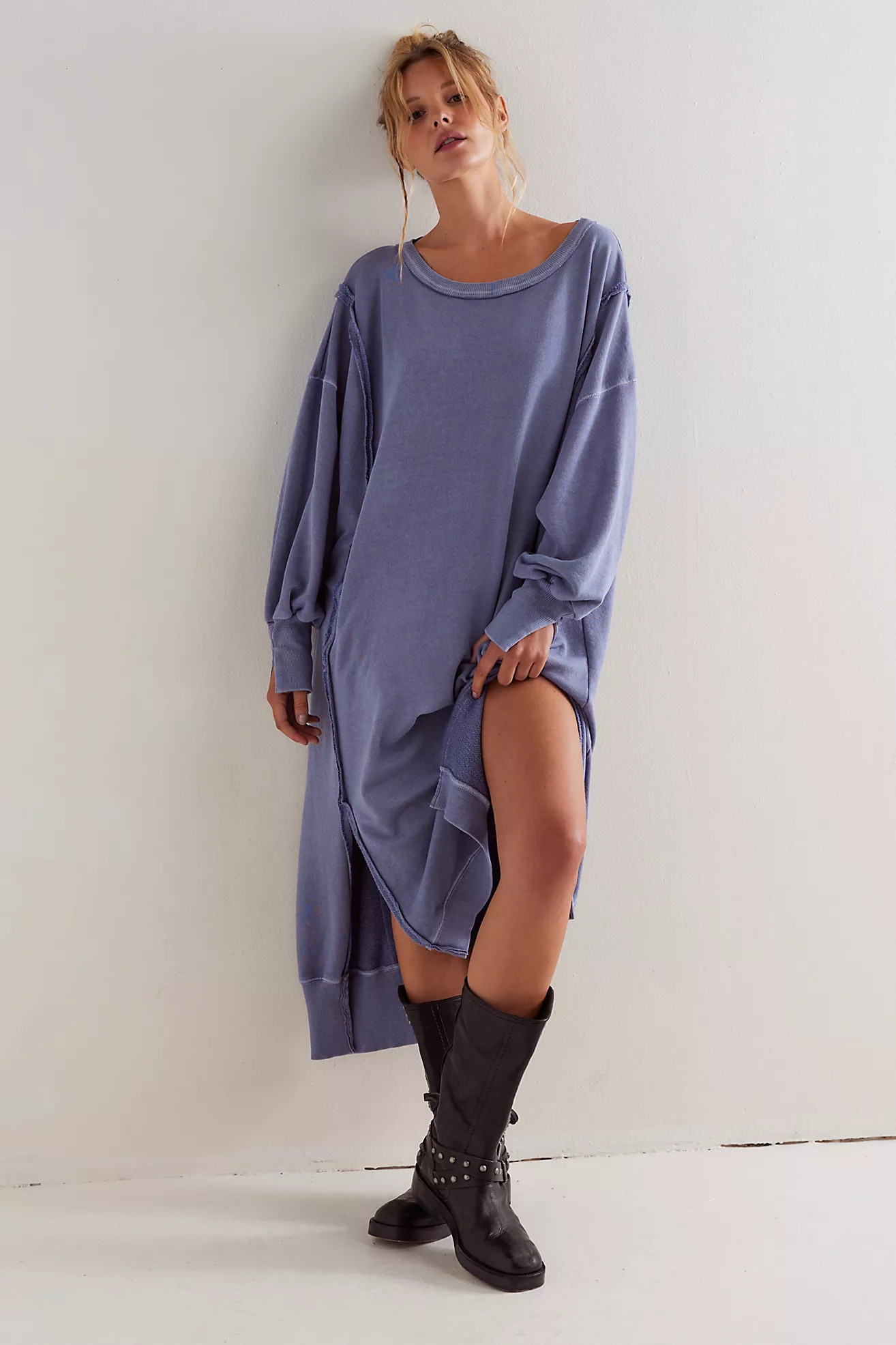 We The Free Camden Maxi Sweatshirt | Free People (Global - UK&FR Excluded)