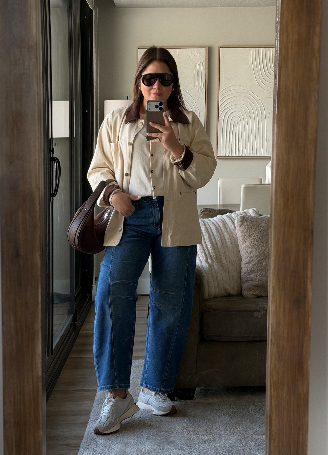 Comfy outfit. Casual vibes 🤎🙌🏼 Happy weekend 

#LTKootd #LTKgrwm #LTKmomlife