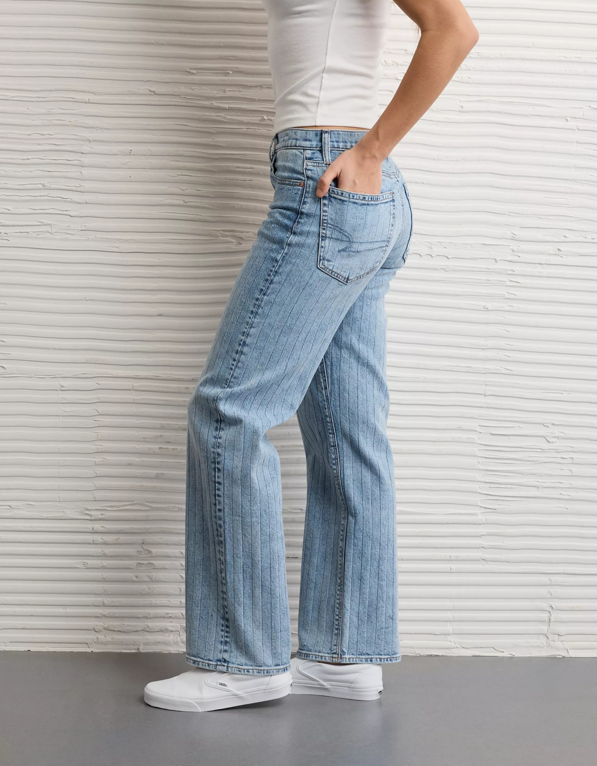 AE Stretch High-Waisted Stovepipe Jean | American Eagle Outfitters (US & CA)