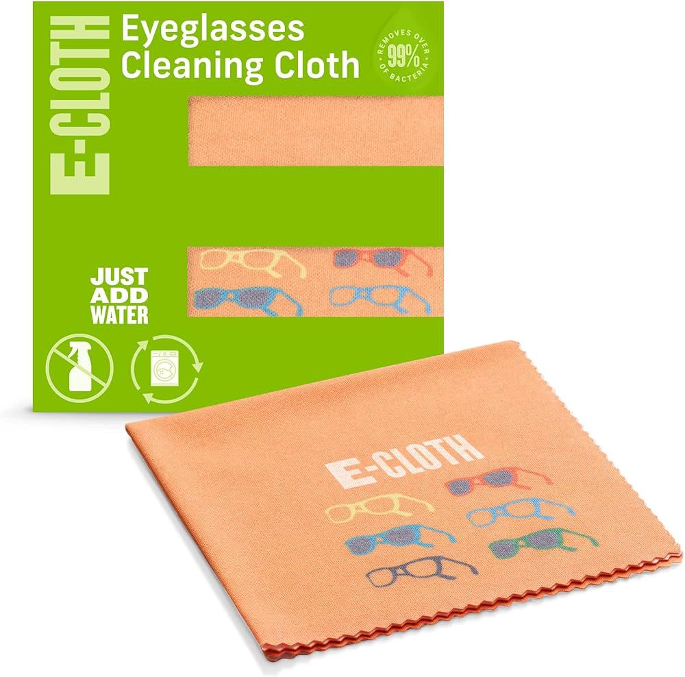 E-Cloth Glasses Cloth, Premium Microfiber Cleaning Cloth, Ideal Eyeglass and Lens Cleaner, Washab... | Amazon (US)