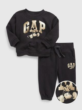 Gap × Disney Baby Metallic Mickey Mouse Sweat Set | Gap (US)