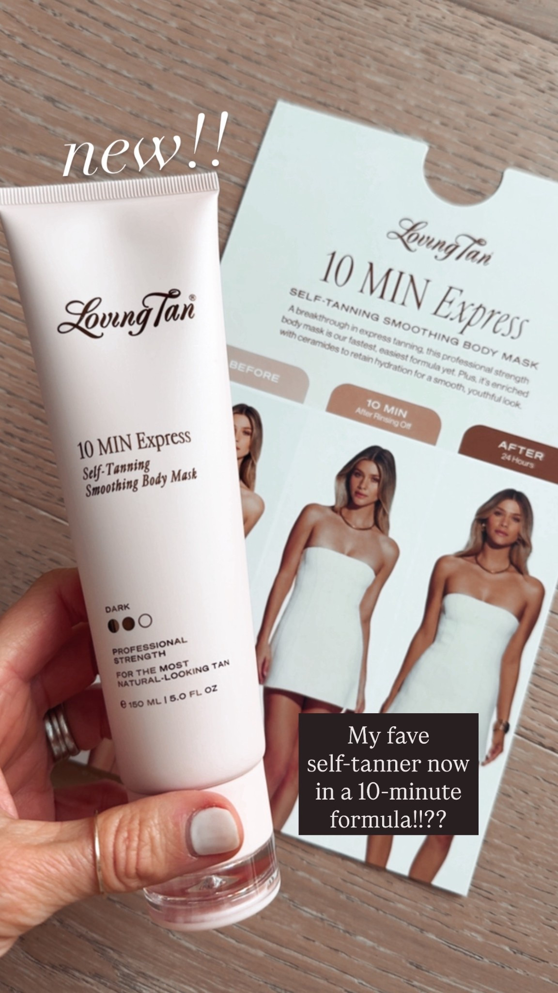 My go-to self tanner now comes in a 10-minute formula!!?? Genius!

#LTKgrwm #LTKOver40