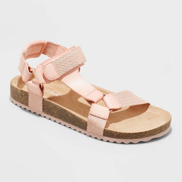 Girls' Val Footbed Sandals - Cat & Jack™ | Target