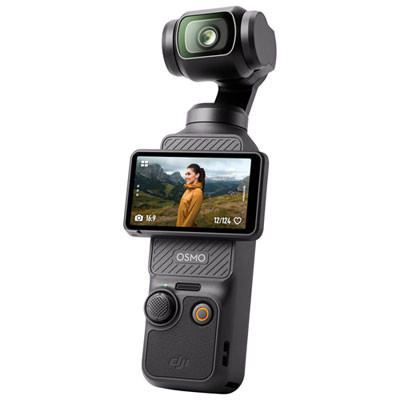 Caméra Portative 4K À Stabilisation À 3 Axes Osmo Pocket 3 De Dji Avec Écran Tactile Rotatif - Noir | Best Buy Canada