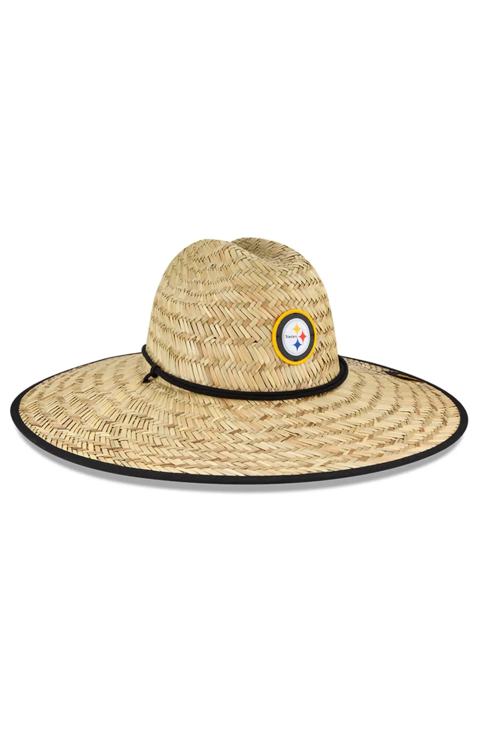 New Era Men's New Era Natural Pittsburgh Steelers NFL Training Camp Official Straw Lifeguard Hat ... | Nordstrom