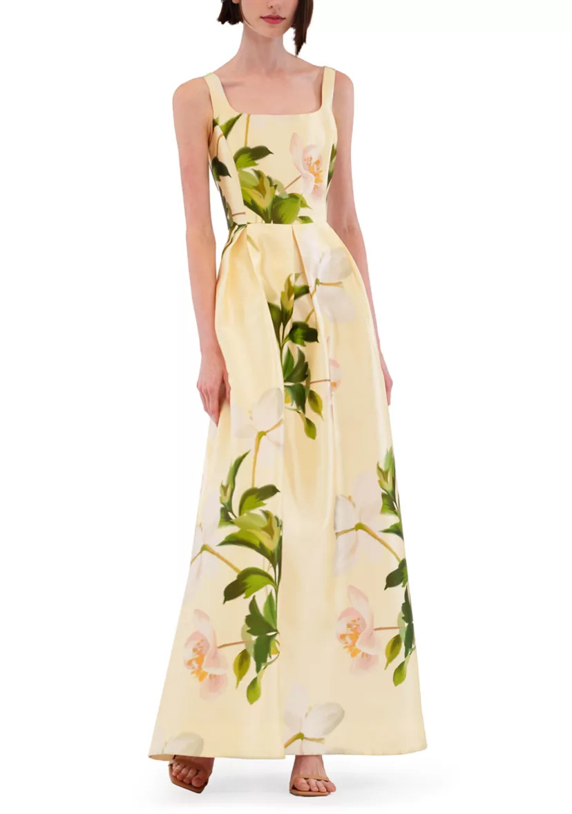 Women's Sleeveless Floral Maxi Gown | Belk