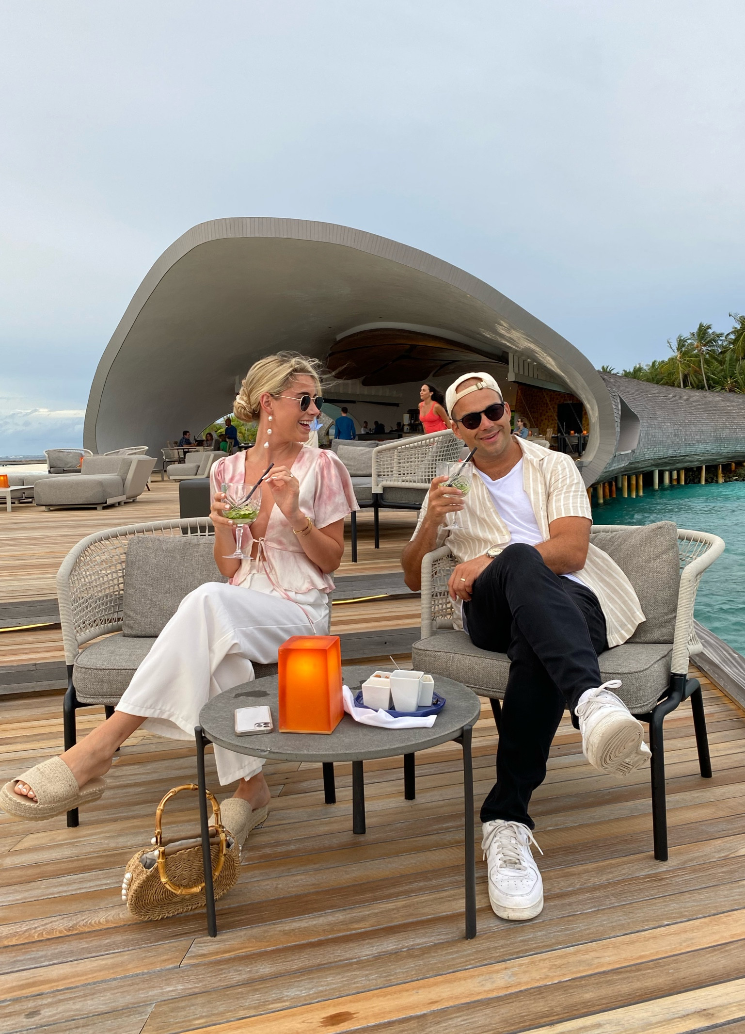 Honeymoon fits: his & hers, comfy edition 
Pants: Princess Polly Huxley
Top: South Moon Under 
His shirt: Suit Supply


#LTKstyletip #LTKmens #LTKtravel