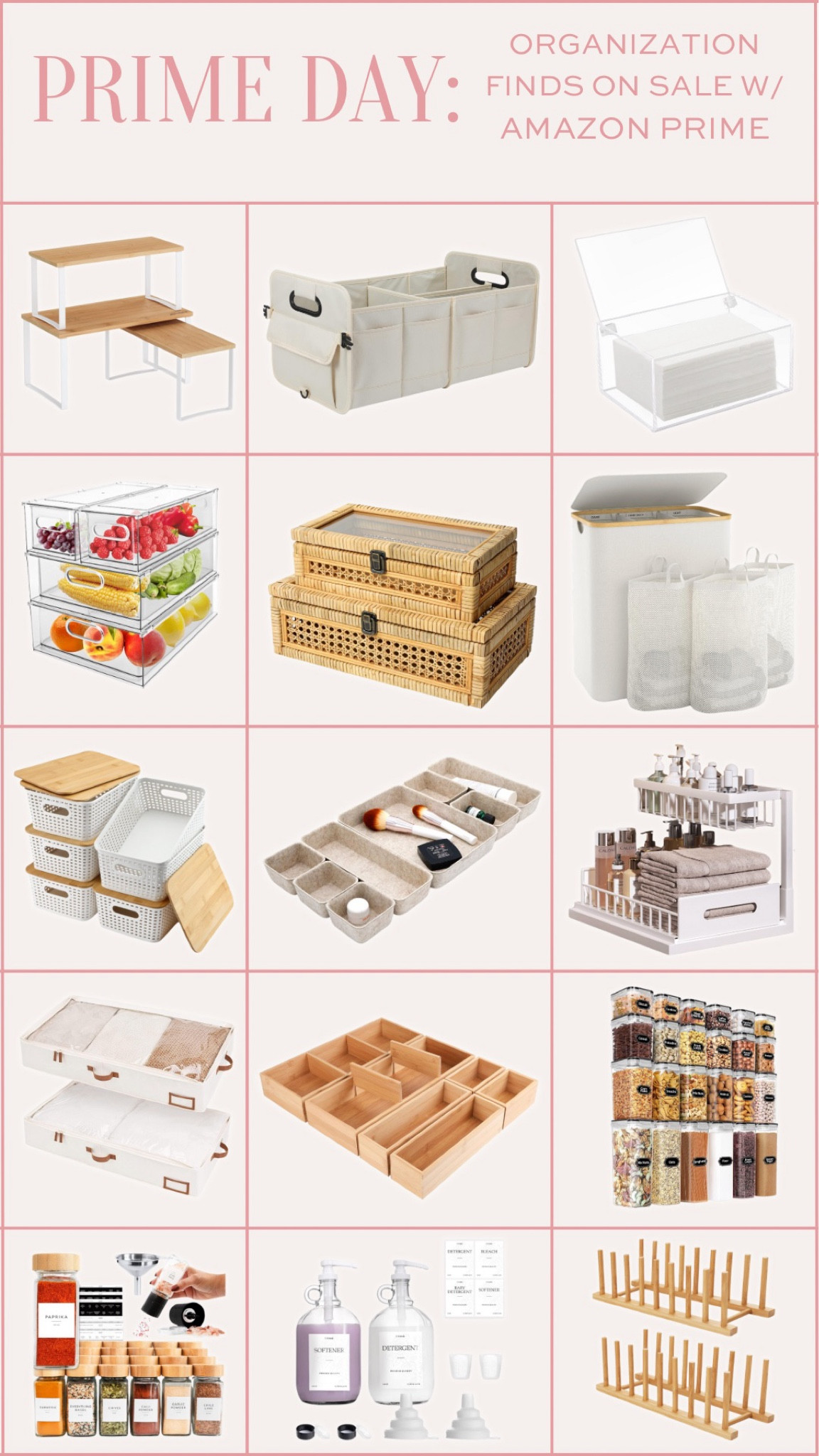 Prime day: organization finds

Prime day, amazon prime day, amazon organizers, amazon organization, drawer organizers, kitchen organizers, kitchen organization, bathroom organization, sink organization, organization, organization and storage, organizers, Amazon home finds, organized home, home ideas, home hacks, home sale

#LTKSeasonal #LTKxPrimeDay #LTKHome