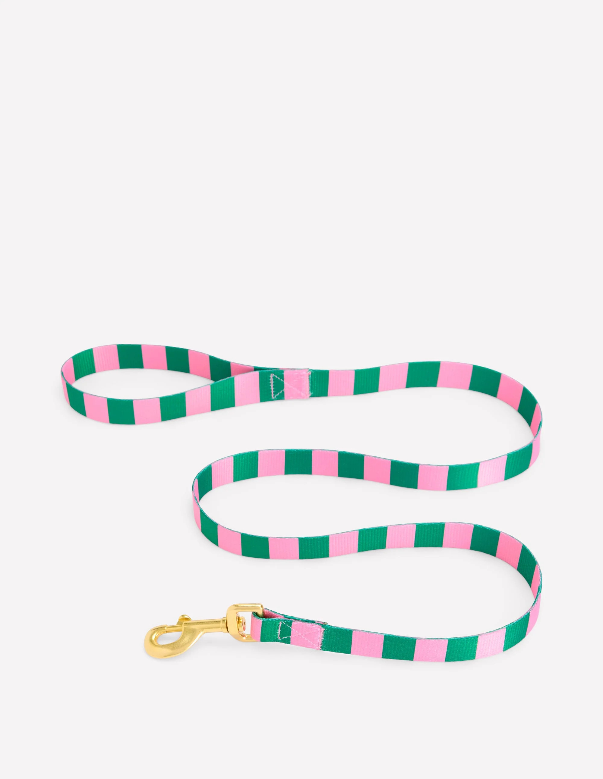 Dog Lead-Green/Pink Stripe | Boden (US)