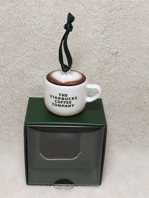 2025 Starbucks Xmas Holiday Espresso Cup Ornament Christmas Winter Ceramic | eBay US