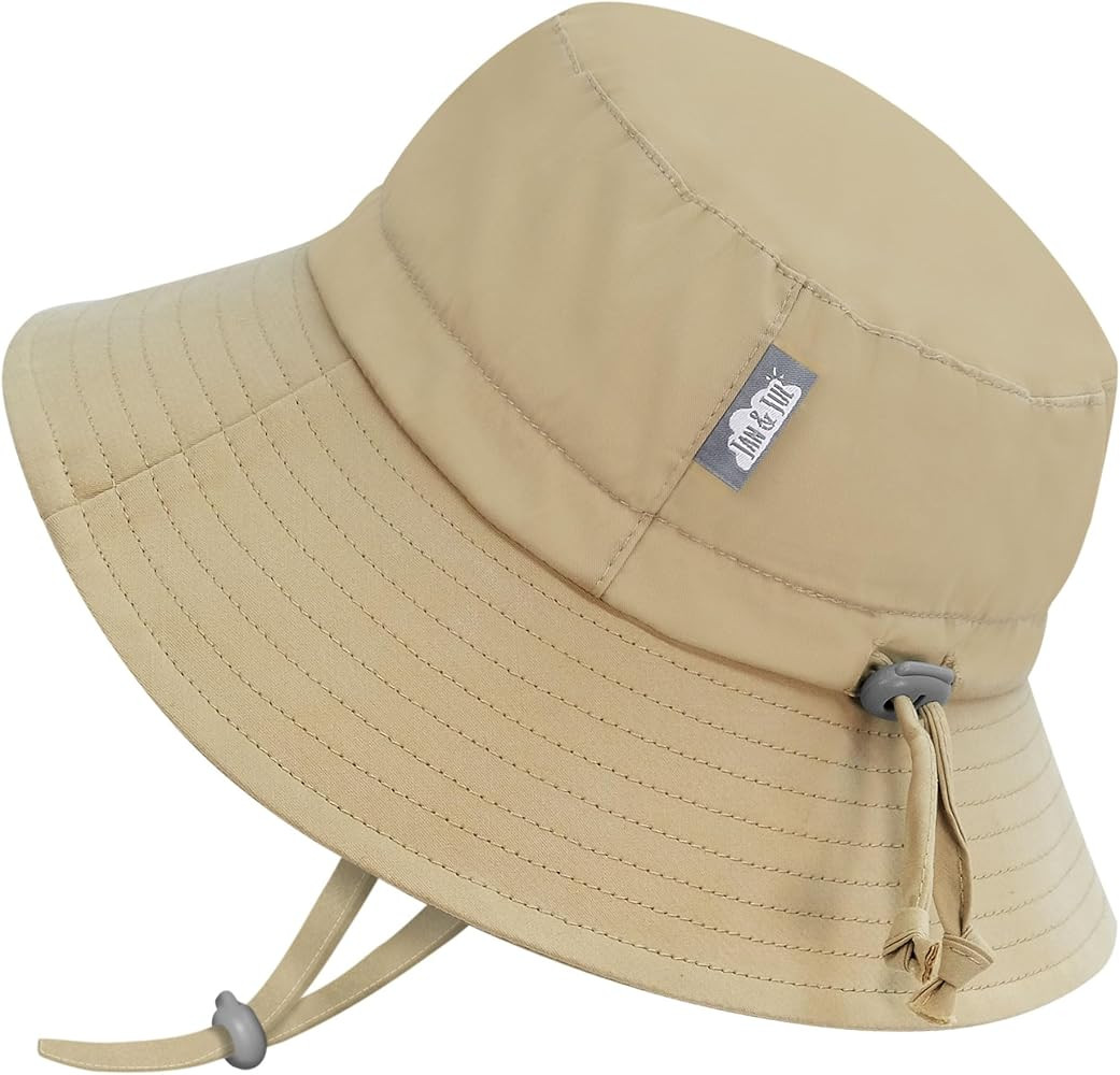 JAN & JUL Grow-with-Me Cotton Bucket Sun-Hat for Baby and Kids | Amazon (US)