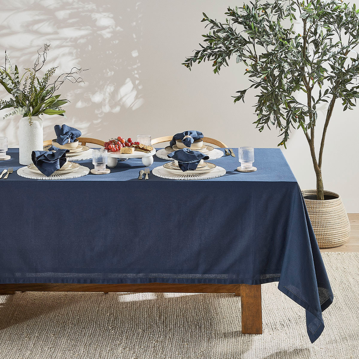 Pelham Cotton Table Cloth [HABLPELHC21TC] | Pillow Talk AU