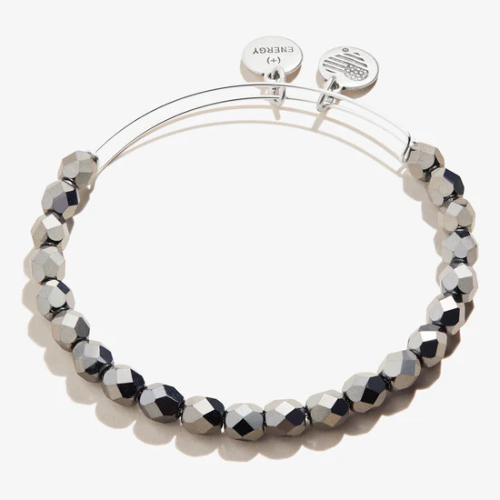 Onyx Solstice Beaded Bangle - Alex and Ani | Alex and Ani