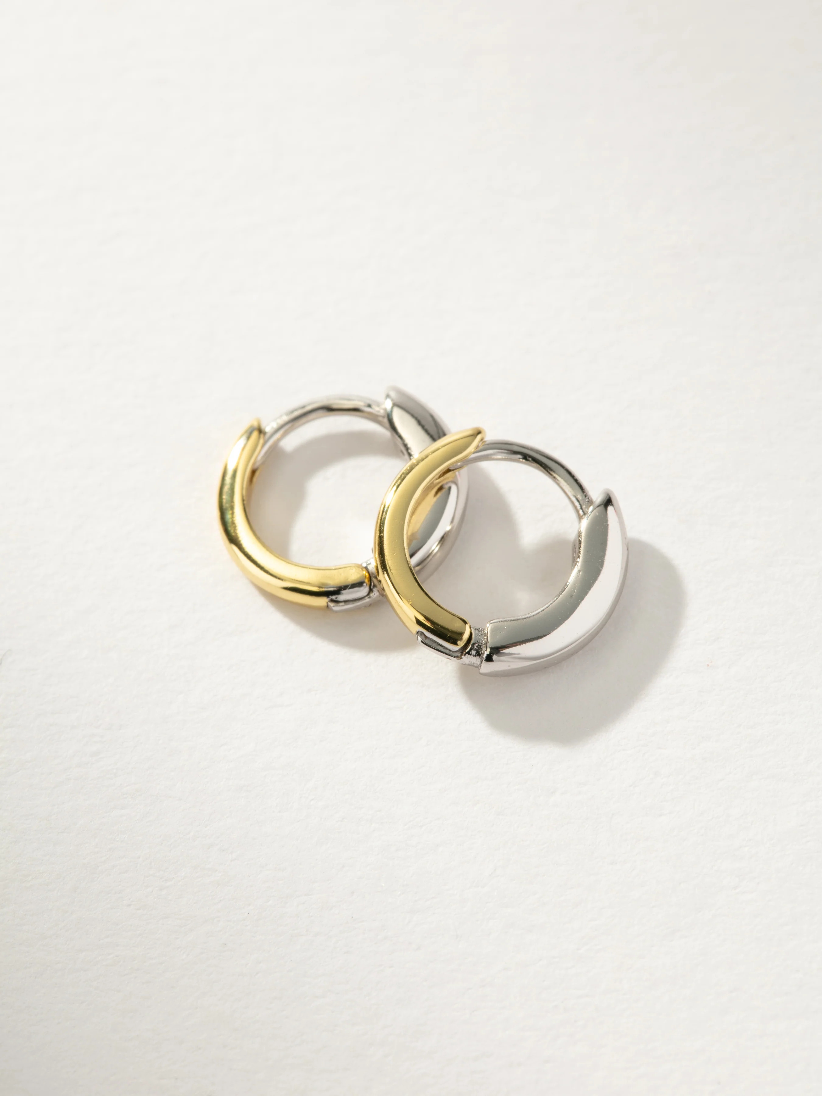 Mixed Huggie Earrings | Uncommon James