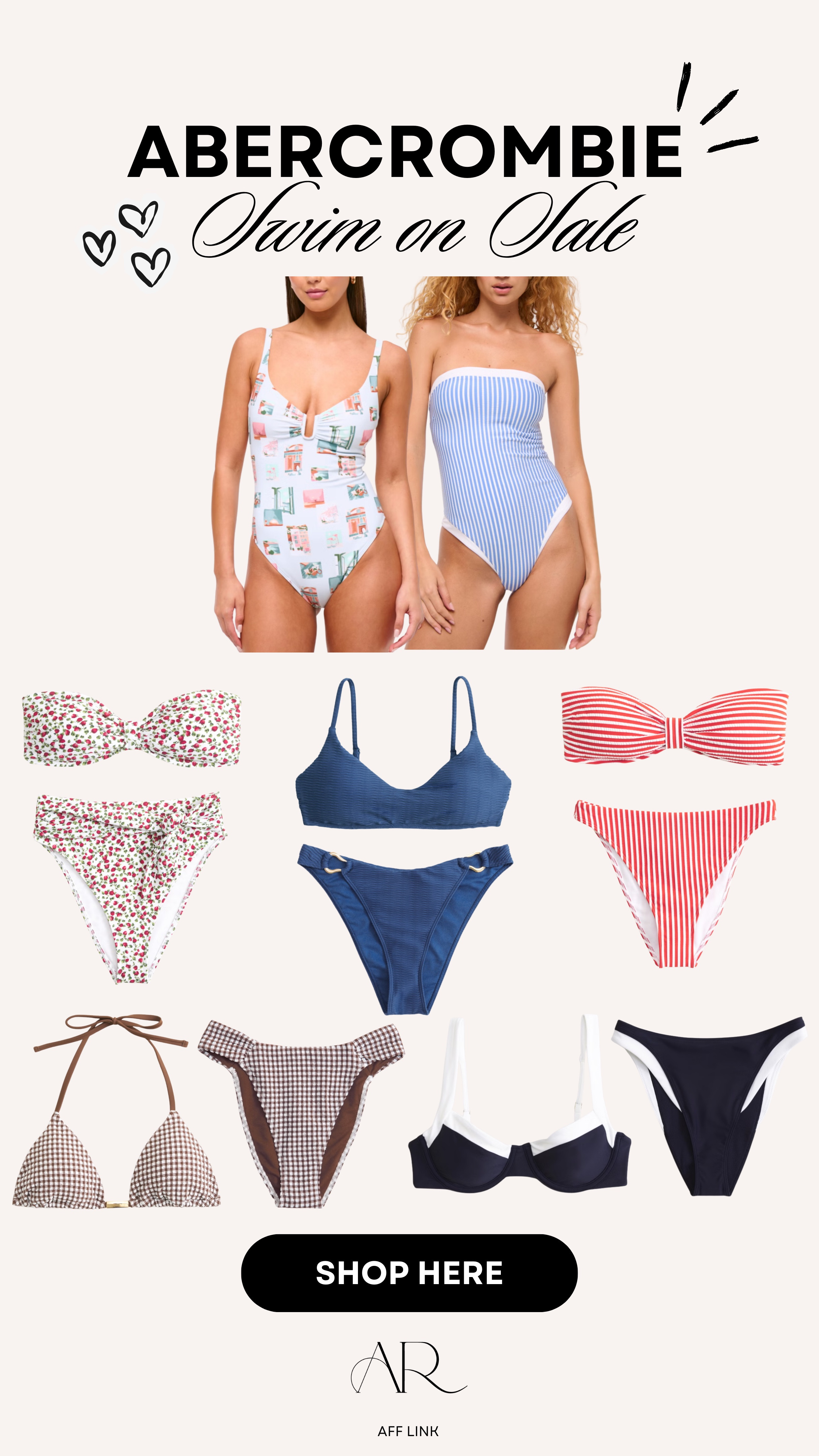 Summer swim is on sale! Obsessed with these one pieces! Code: SUITEAF

Swim on sale, Abercrombie swim, swimsuits, summer swim 

#LTKSaleAlert #LTKFindsUnder50 #LTKFindsUnder100