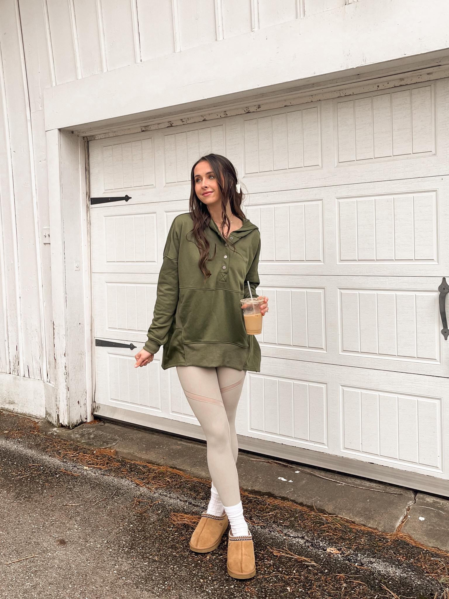 rainy day outfit 💚🫶🏼

#LTKfit #LTKSeasonal #LTKSale