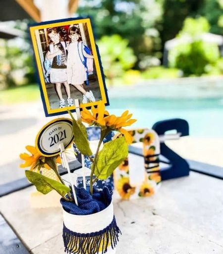 Create beautiful and budget, friendly custom centerpieces for a graduation party with photos and your grad’s school colors with just a few simple supplies. 

#LTKfindsunder50 #LTKparties #LTKstyletip