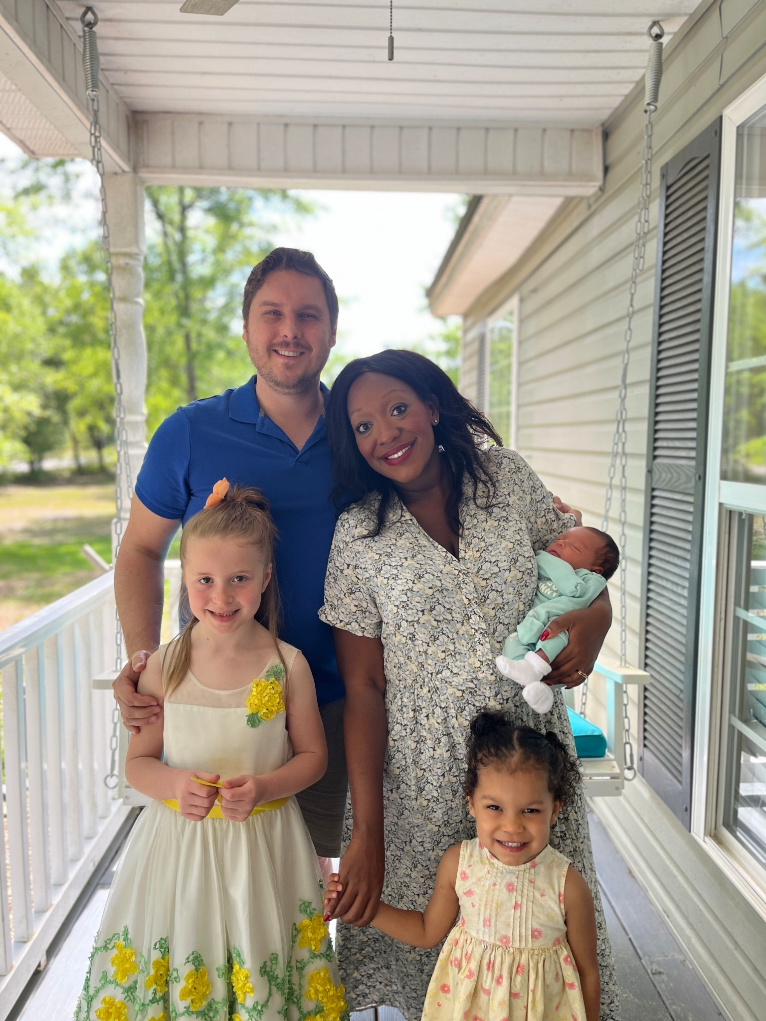 We spent Easter Sunday at home with family this year because baby was born earlier that week. I found similar looks of our 2yo Lily’s dress and our daughter Allie’s dress. Allie’s exact dress is available on Poshmark by other sellers. Shop our outfits in this post.   #family #familyphoto #familyoutfits #dresses #kidsoutfits #girlsdresses #babyoutfits 

#LTKFamily #LTKKids #LTKBaby
