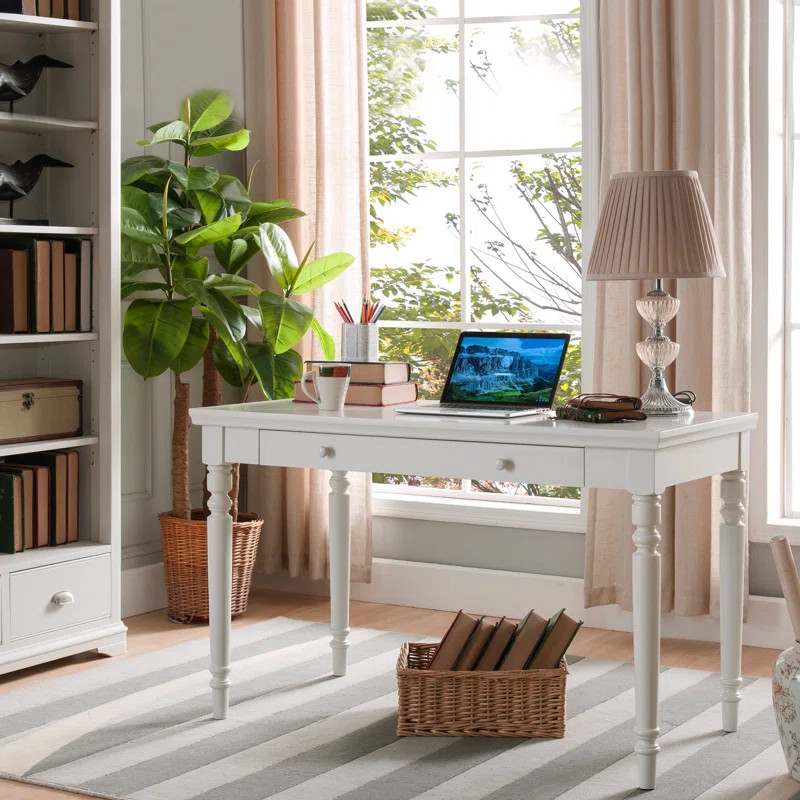 Craner Turned Leg Desk | Wayfair North America