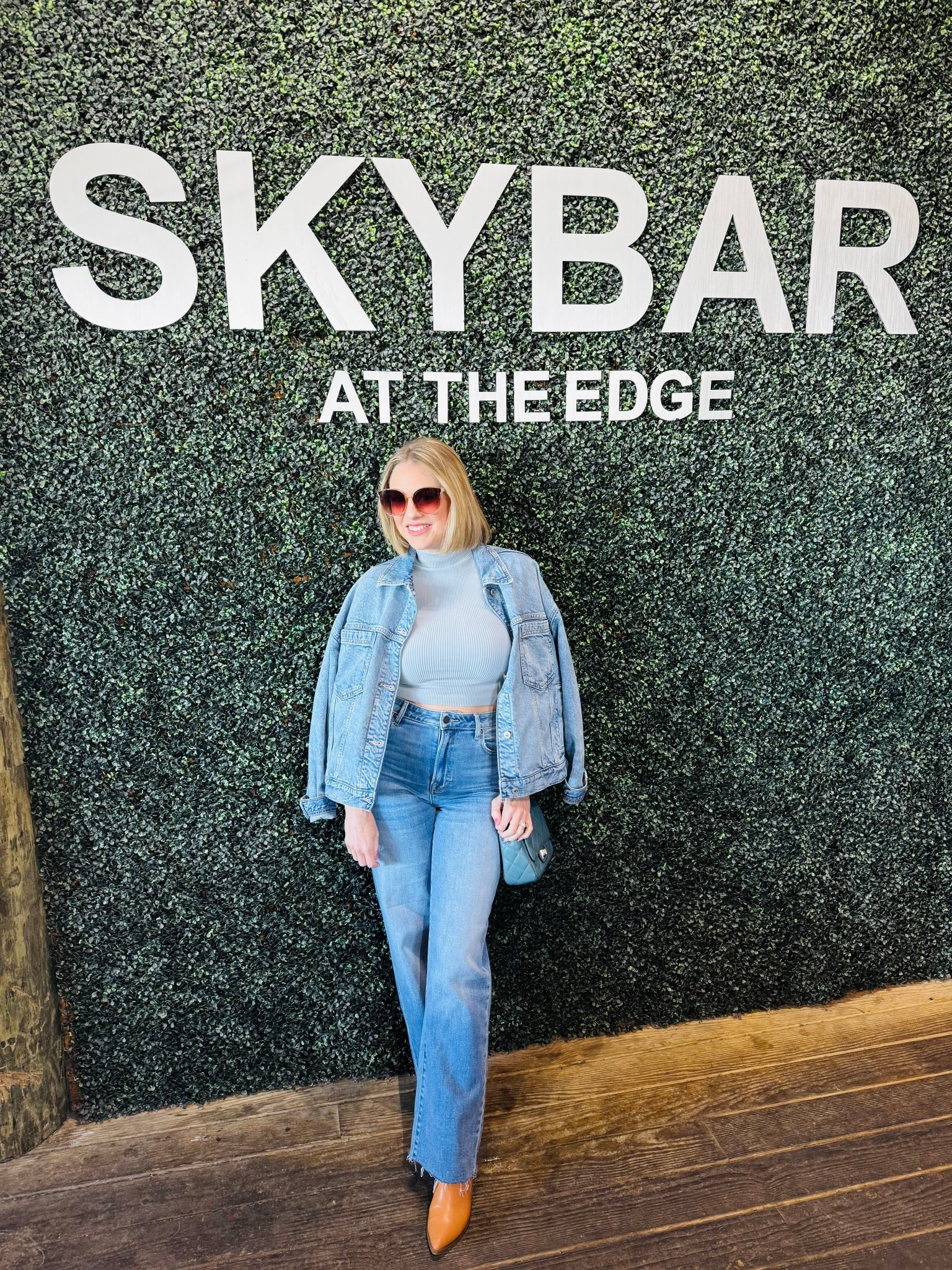 Love some denim on denim! 
Jacket is AE and it’s soooo good. Jeans are Altered State straight jeans and on sale now! I’m wearing size M in jacket and size 26 in jeans and I’m tagging similar options for that too. 
#ltkdenim 

#LTKPetite #LTKSpringSale #LTKSeasonal