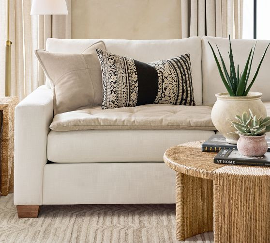 Quilted Sofa Topper | Pottery Barn (US)