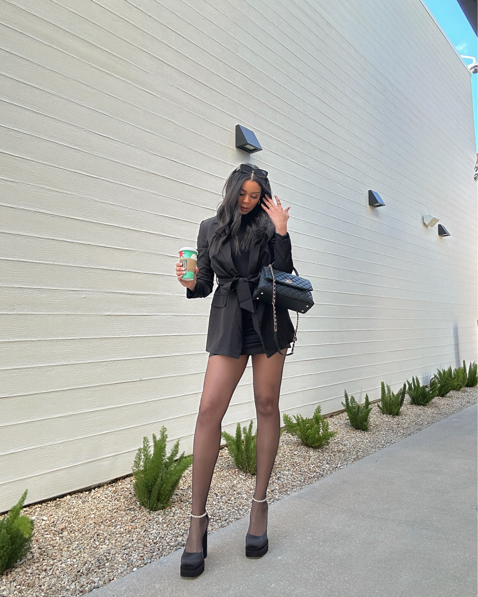 All black outfit, holiday outfit, platform heels, platform heels dupe, black dress, holiday party outfit 

#LTKHoliday #LTKSeasonal #LTKshoecrush