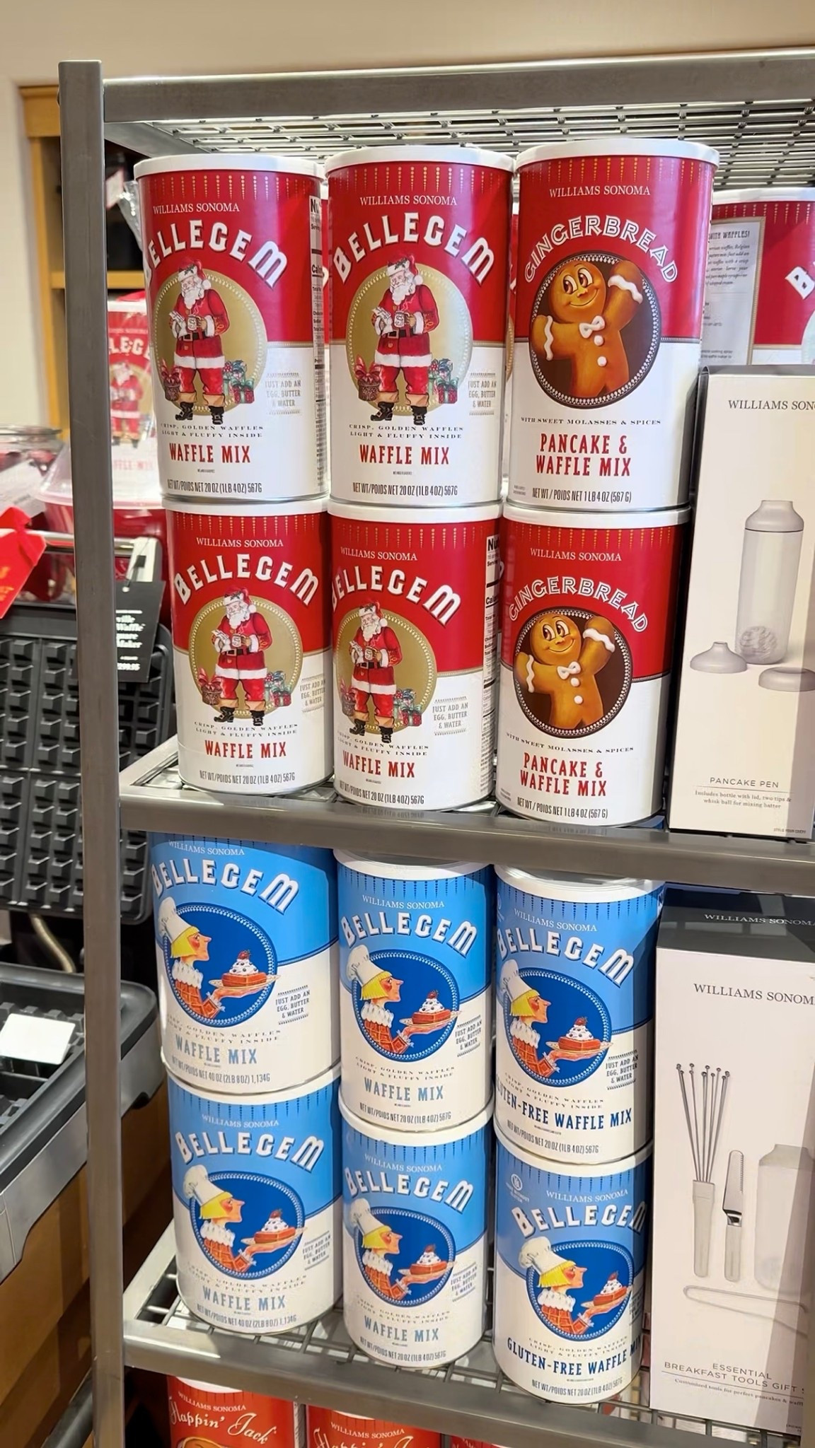 Williams Sonoma Christmas gifts, williams Sonoma baking mix, holiday baking, Christmas baking, Williams Sonoma hot cocoa, williams Sonoma peppermint bark, hostess gifts, gift basket ideas, gifts for her, gift ideas, gift guide for her, gifts for mom, gifts for mother in law

Williams Sonoma at Christmastime is my happy place!😍 I just love all of their Christmas tins of treats, baking mixes, hot cocoa, beautiful gift ideas and more!🎄🎅🏼 This waffle mix is the BEST! So easy and the best waffle ever! Great if you’re hosting for the holidays, kids/family home for break, Christmas brunch, etc!🧇🎅🏼 



#LTKGiftGuide #LTKHome #LTKHoliday