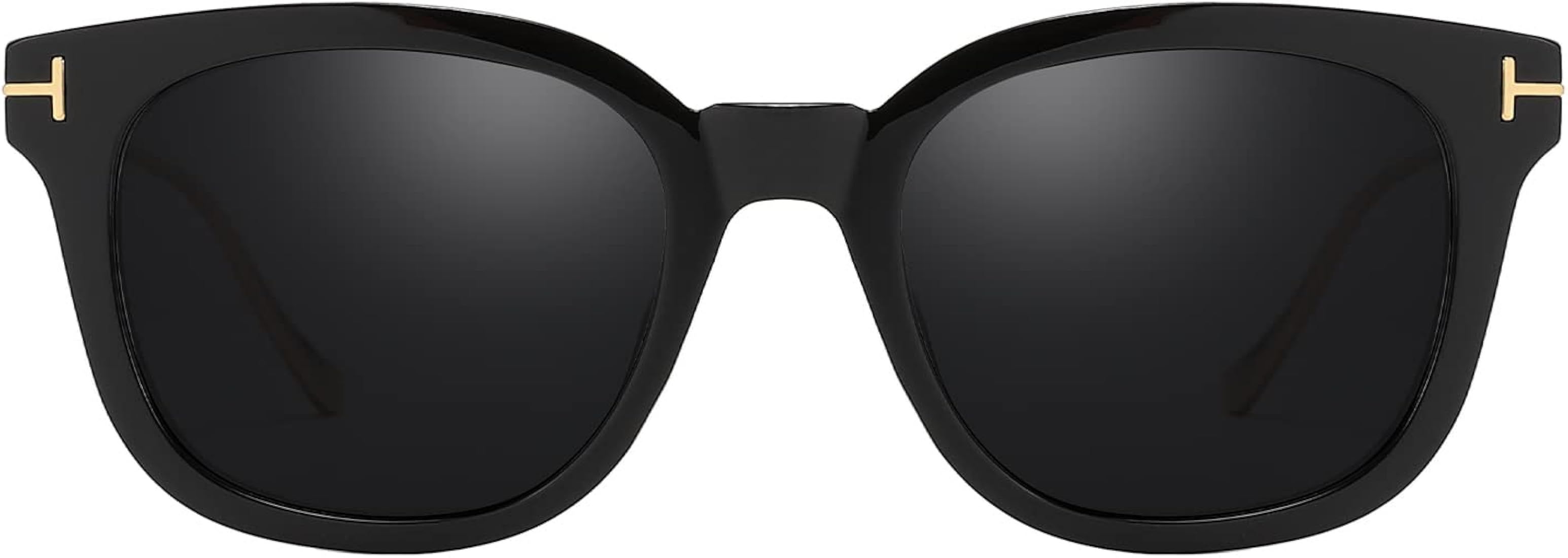 Retro Square Polarized Sunglasses for Women Men UV Protection Womens Stylish Sunnies | Amazon (US)