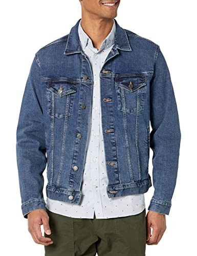 GAP mens Icon Denim Jacket, Medium Dark, XX-Large US | Amazon (US)