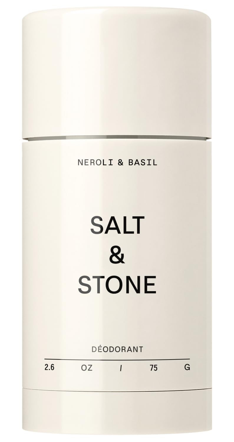 SALT & STONE Natural Deodorant - Neroli & Shiso Leaf | Extra Strength Natural Deodorant for Women & Men | Aluminum Free with Probiotics, Seaweed Extracts & Shea Butter (2.6 oz) | Amazon (US)