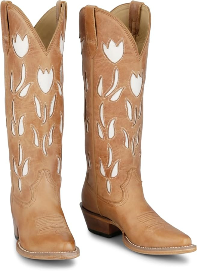 Justin May 15" Women's Western Boots - Vintage Collection - Stylish, Comfortable Leather Footwear... | Amazon (US)