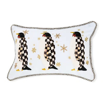 Penguin Parade Throw Pillow | Wayfair North America