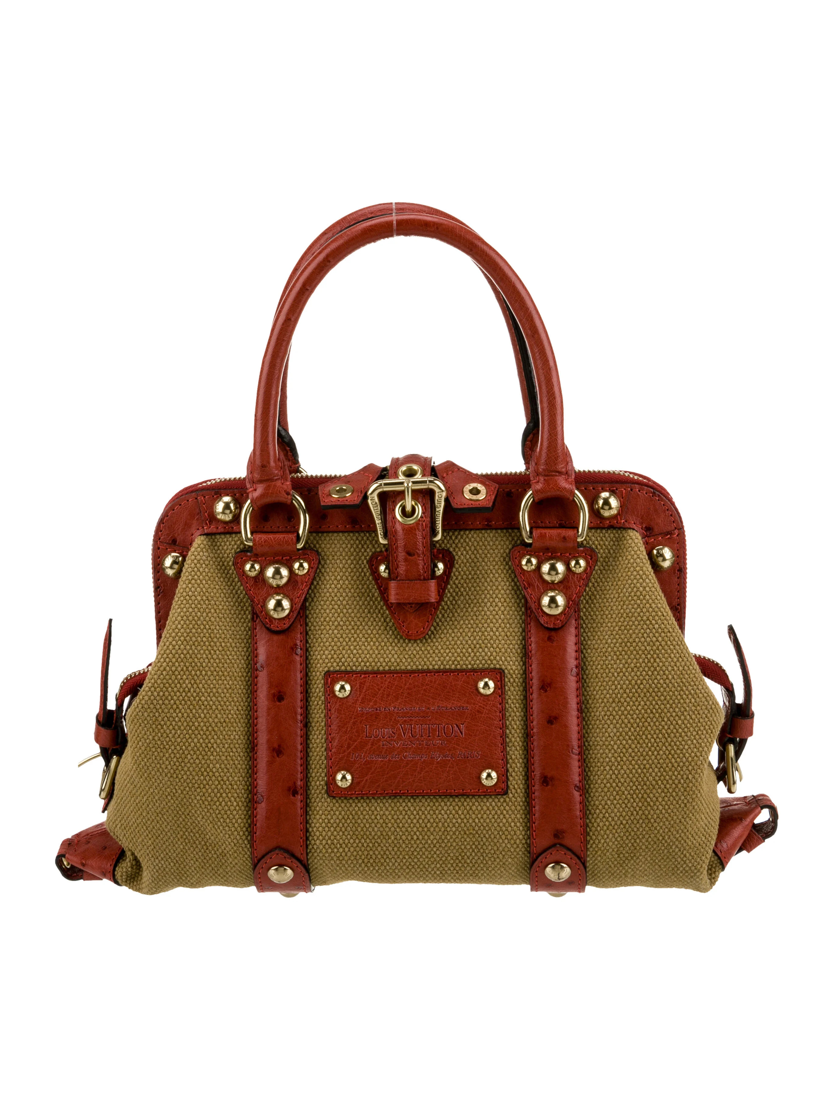 Canvas Top Handle Bag | The RealReal