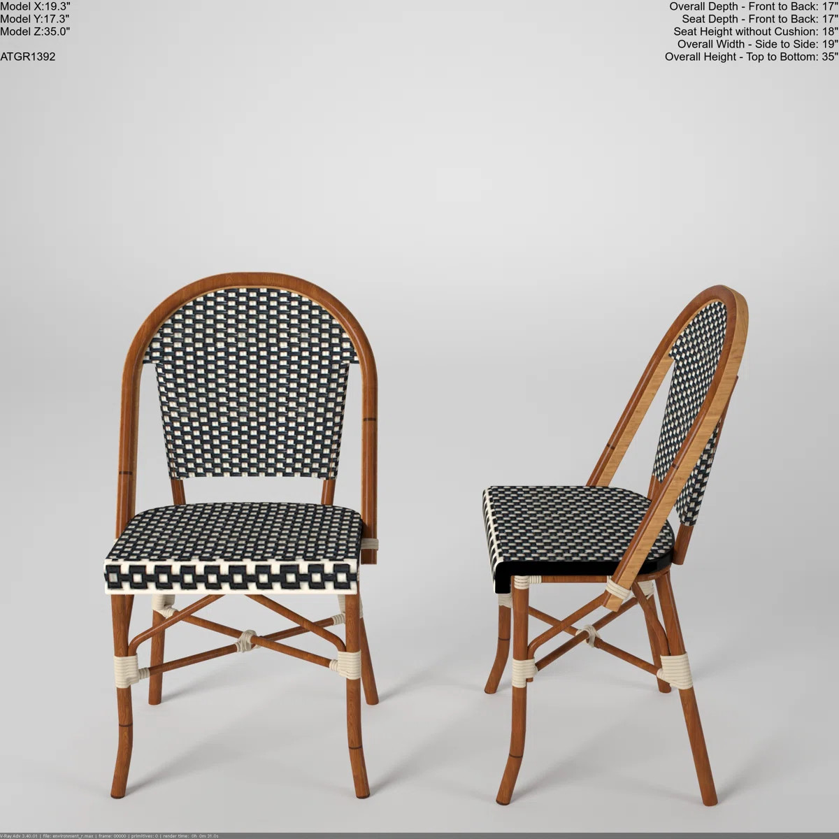 Dolly Stacking Patio Dining Chair | Wayfair North America