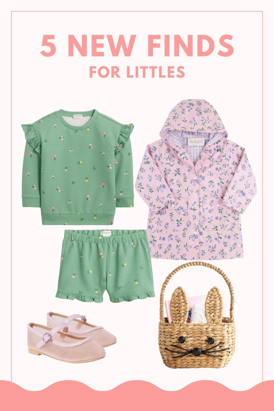 Springtime sweetness for your littles! 🌸 From floral prints to the cutest bunny basket, these finds are perfect for the season. Featuring pieces from J.Crew, Beaufort Bonnet Company, Janie and Jack, and Crate & Kids.

#LTKKids #SpringStyle #ToddlerFashion #JcrewKids #BeaufortBonnet #JanieAndJack #CrateAndKids #LTKFinds

#LTKKids #LTKFindsUnder50 #LTKFamily