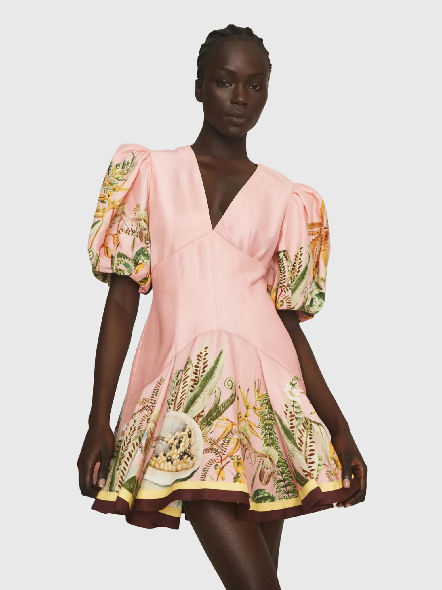 ALEMAIS
                      
                     Women's Papaya Mini Dress | Saint Bernard