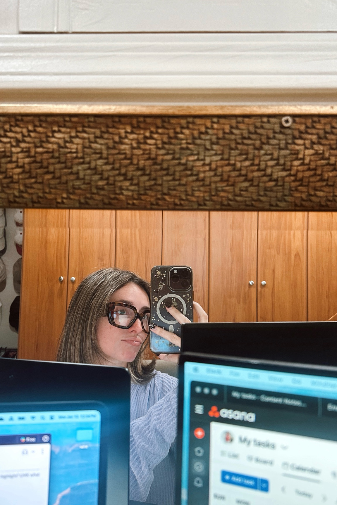 Obsessed with these blue light glasses for works - have been helping with my headaches so much!! 

#LTKStyleTip #LTKFindsUnder50 #LTKWorkwear