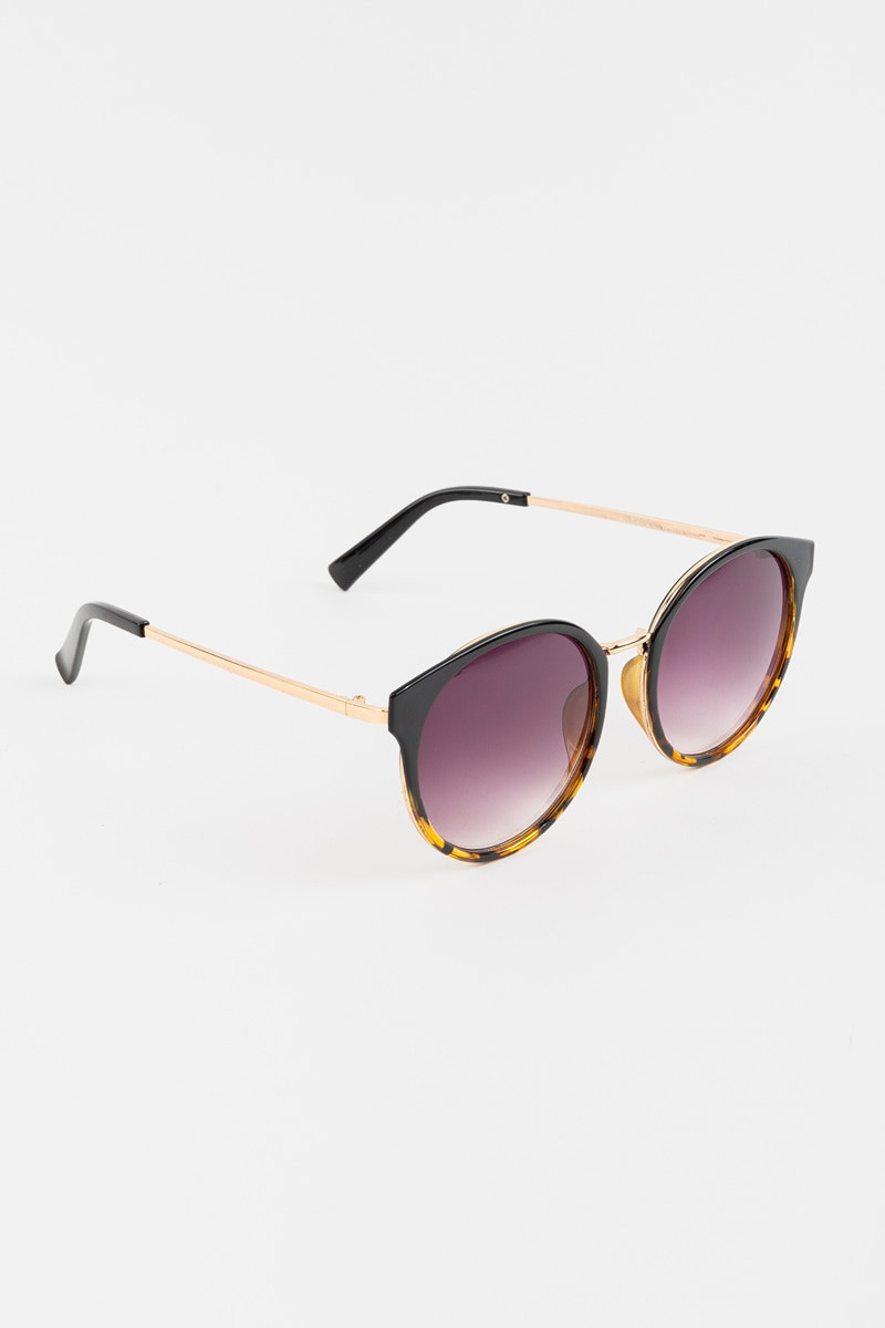 Tammi Oversized Round Sunglasses | Francesca's