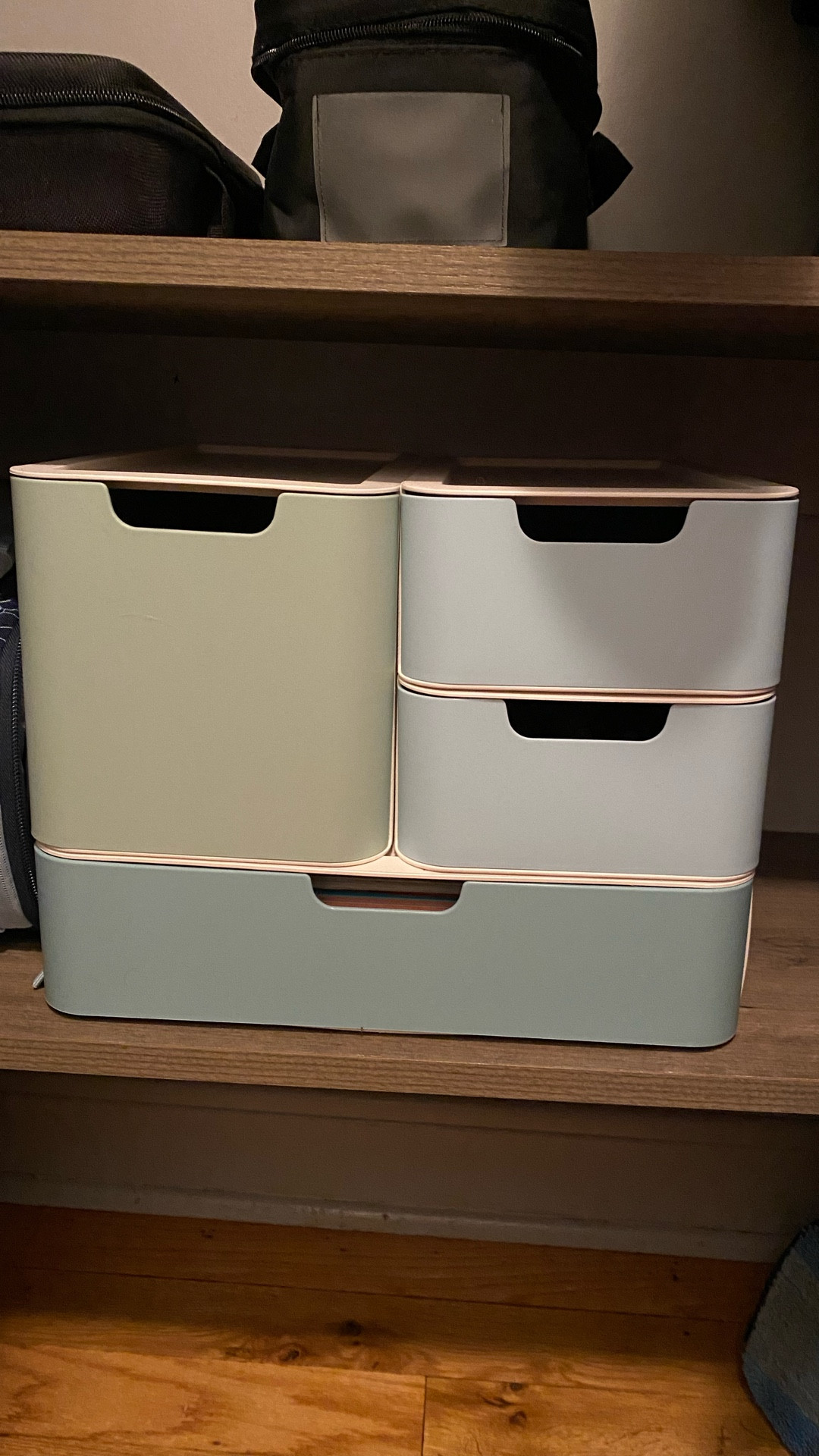 Omg this is so satisfying to me. This closet always drove us nuts! 

Side note- these flash cards are awesome and actually indestructible. My toddler son is the king of breaking & ripping things and they have survived about a year!! Amazing! 

Craft organization, toddler organization, art supply organization, homeschool organization, modular organization drawers, toddler organization, toy organization, nesting, stackable drawers, craft supplies, art supplies, toddler craft, home organization, closet organization, kid’s room, baby flash cards, toddler flash cards, indestructible flash cards. 

#LTKmomlife #LTKHome #LTKKids