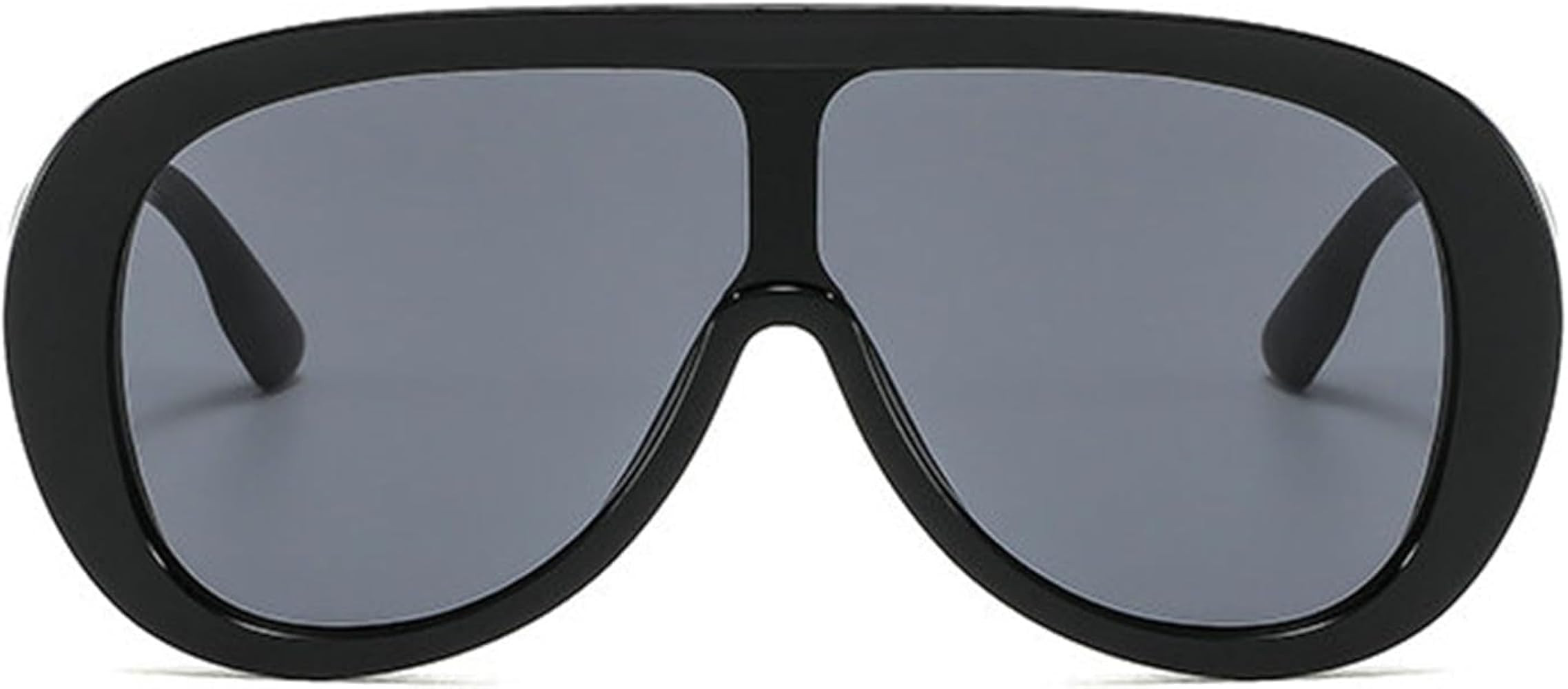 willochra Oversized Pilot Sunglasses Women Fashion Big Frame One Piece Sun Glasses Mask Goggle Tr... | Amazon (US)